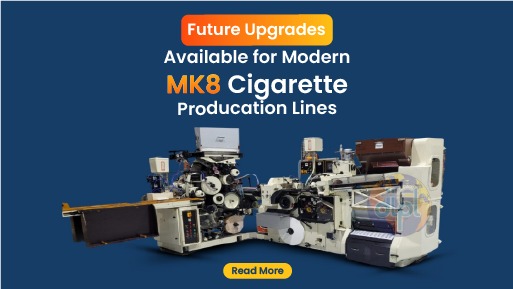 Future Upgrades Available for Modern MK8 Cigarette Production Lines